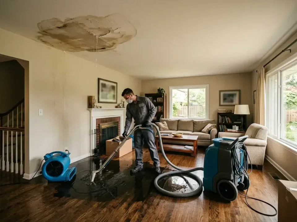 attic-pipe-burst-ceiling-drip-008 — frequently asked questions, Water Damage Restoration & Carpet Care in Hialeah, FL